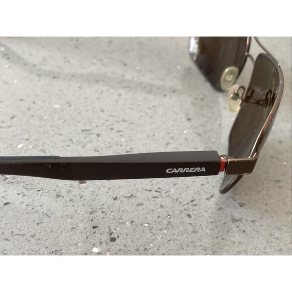 Carrera 8003 0RPU8 Brown Wrap Sunglasses Brown Lens 62-16 130 FRAMES ONLY - Picture 9 of 13